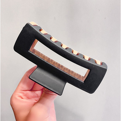 2022 Jednoduché kórejské Morandi veľké vlasové pazúry Elegantné sponky do vlasov Barrettes Krabie sponky do vlasov Pokrývky hlavy pre ženy a dievčatá Vlasové doplnky