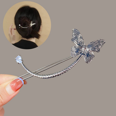 Kovové sponky do vlasov pre ženy, vintage nepravidelné geometrické sponky do vlasov, čelenka s krabom v kúpeľni, dievčenské vlasové doplnky