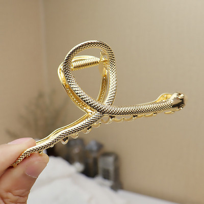 Kovové sponky do vlasov pre ženy, vintage nepravidelné geometrické sponky do vlasov, čelenka s krabom v kúpeľni, dievčenské vlasové doplnky