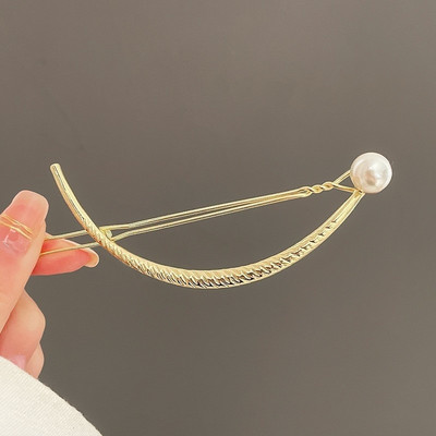 Kovové sponky do vlasov pre ženy, vintage nepravidelné geometrické sponky do vlasov, čelenka s krabom v kúpeľni, dievčenské vlasové doplnky