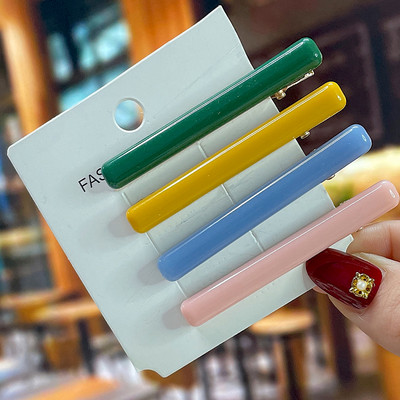 Set de agrafe de păr din cristal pentru femei, agrafe de păr cu perle dulci, agrafe pentru fete, accesorii de păr geometrice coreene, bijuterii 2022, accesorii pentru cap