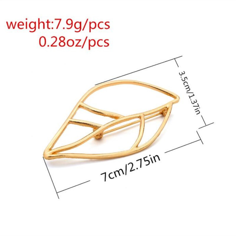 Timlee X165 New Simple Temperamental Leaf Moon Alloy Bros Pins Fashion Jewelry Veleprodaja.