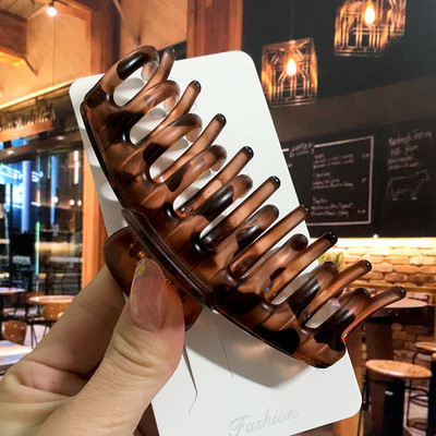 Jednostavne neklizajuće kopče za kosu s velikim kandžama Leopardove geometrijske ukosnice Račići za kosu za žene Djevojke Korejske kopče za kosu Igle Dodaci