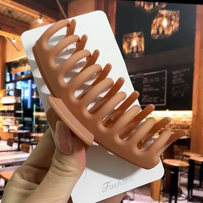 Jednostavne neklizajuće kopče za kosu s velikim kandžama Leopardove geometrijske ukosnice Račići za kosu za žene Djevojke Korejske kopče za kosu Igle Dodaci