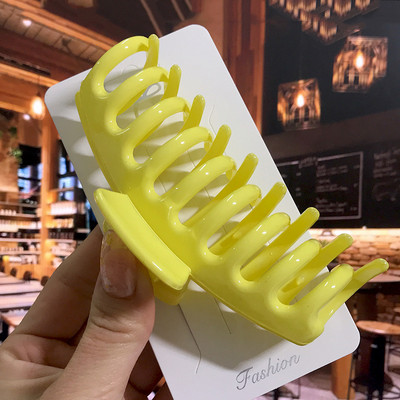 Jednostavne neklizajuće kopče za kosu s velikim kandžama Leopardove geometrijske ukosnice Račići za kosu za žene Djevojke Korejske kopče za kosu Igle Dodaci