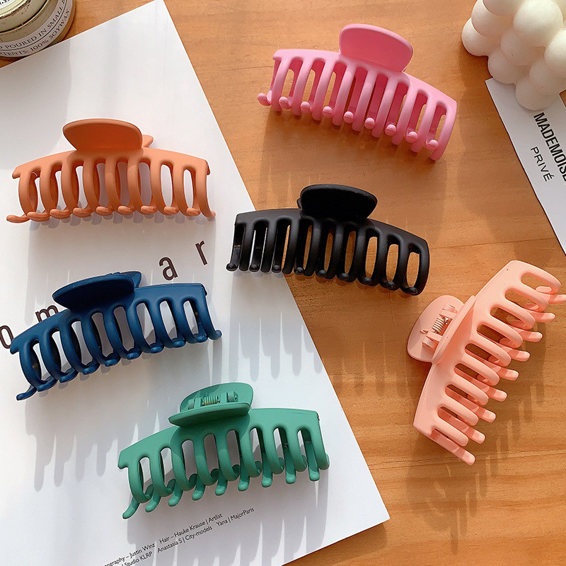 Jednostavne neklizajuće kopče za kosu s velikim kandžama Leopardove geometrijske ukosnice Račići za kosu za žene Djevojke Korejske kopče za kosu Igle Dodaci