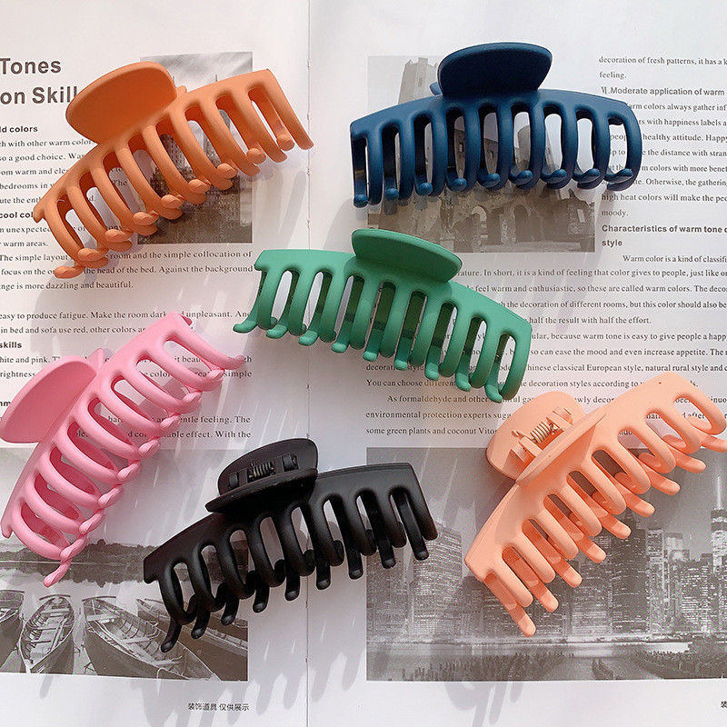 Jednostavne neklizajuće kopče za kosu s velikim kandžama Leopardove geometrijske ukosnice Račići za kosu za žene Djevojke Korejske kopče za kosu Igle Dodaci