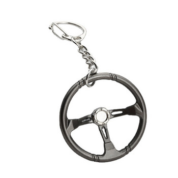 Hot Selling Racing Steering Wheel Personality Modified Car Chain Key Chain Steering Wheel Creative Model Metal Keychain