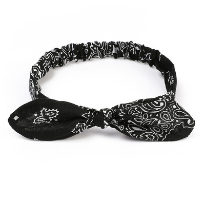 Boho Naiste Pehme Solid Print Peapaelad Uued Vintage Cross Knot Elastsed Juuksepaelad Turban Bandanas Tüdrukutele Juuksed Käed Juukseaksessuaarid