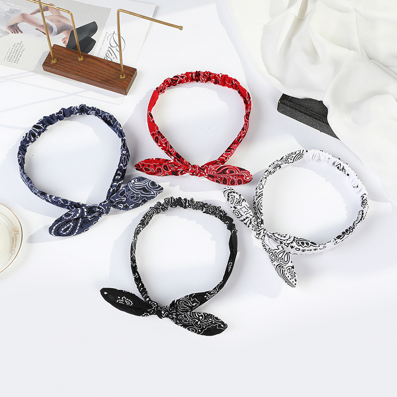 Boho Naiste Pehme Solid Print Peapaelad Uued Vintage Cross Knot Elastsed Juuksepaelad Turban Bandanas Tüdrukutele Juuksed Käed Juukseaksessuaarid