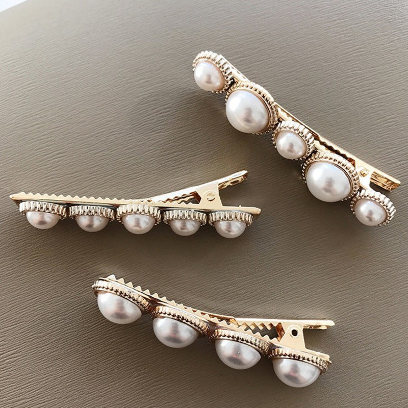 Ukosnice s korejskim biserom Set kopči za žene Modne akrilne ukosnice Poklon za ukosnice Dodaci Vjenčani nakit Drška za kosu