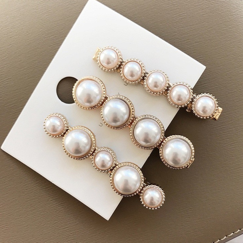 Ukosnice s korejskim biserom Set kopči za žene Modne akrilne ukosnice Poklon za ukosnice Dodaci Vjenčani nakit Drška za kosu