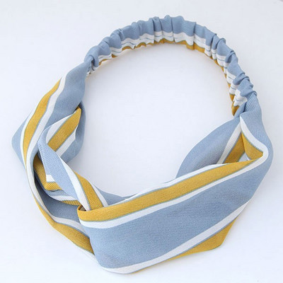 2022 Slatke elastične trake za glavu s prugama za žene Djevojke Traka za kosu s cvjetnim printom Traka za kosu Bandane Traka za kosu Dodaci za pokrivala