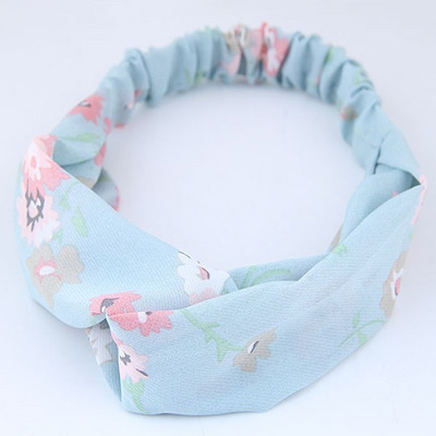 2022 Slatke elastične trake za glavu s prugama za žene Djevojke Traka za kosu s cvjetnim printom Traka za kosu Bandane Traka za kosu Dodaci za pokrivala