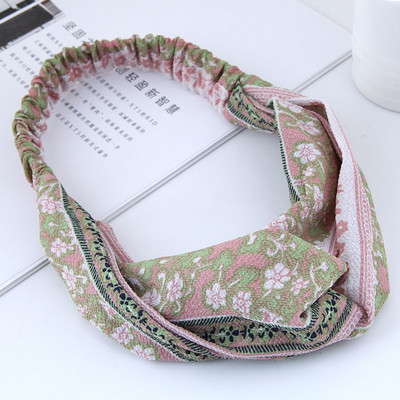 2022 Slatke elastične trake za glavu s prugama za žene Djevojke Traka za kosu s cvjetnim printom Traka za kosu Bandane Traka za kosu Dodaci za pokrivala