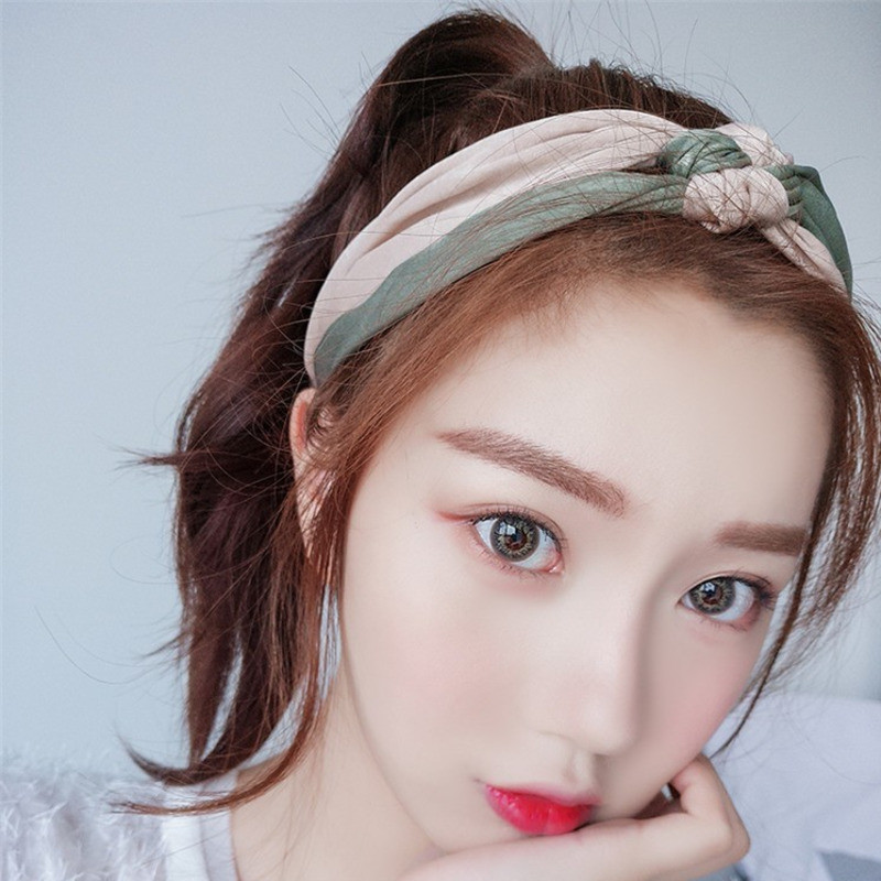 2022 Slatke elastične trake za glavu s prugama za žene Djevojke Traka za kosu s cvjetnim printom Traka za kosu Bandane Traka za kosu Dodaci za pokrivala
