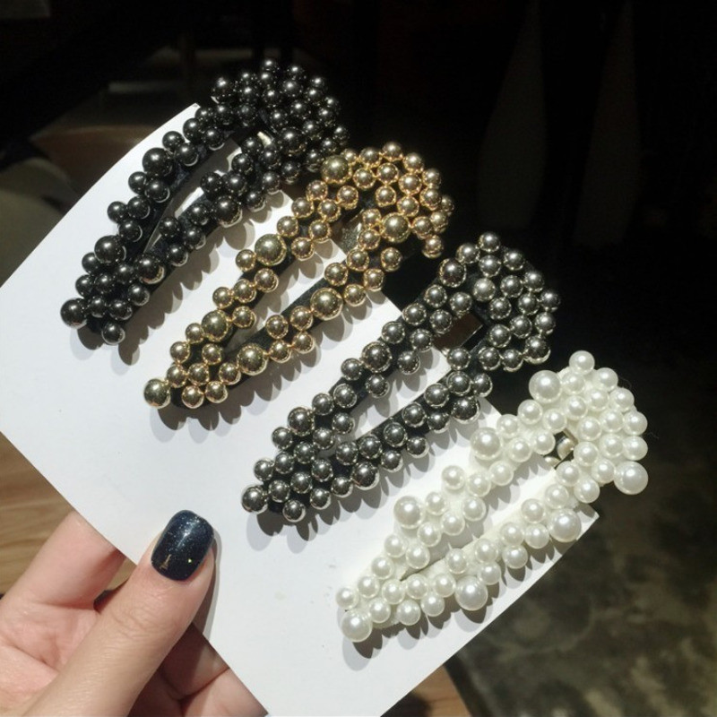 Korejska ukosnica za kosu od simuliranog bisera za žene Modne ukosnice s punim perlama Poklon za djevojčice Dodaci za kosu Ručno izrađeni nakit