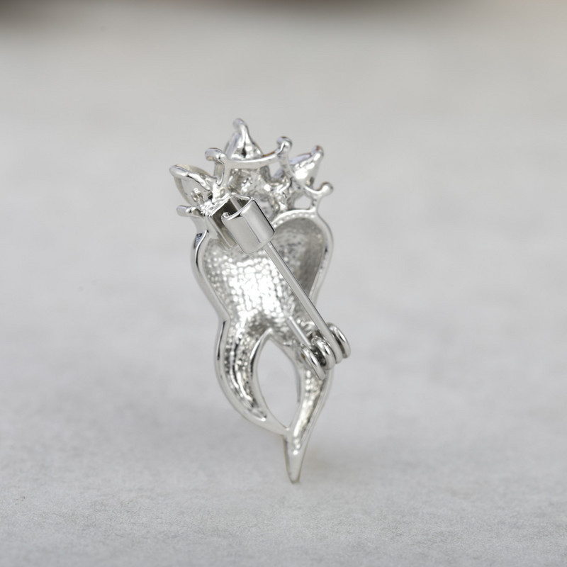 Blucome broš u obliku zuba sa krunom od kamenčića Corsage Pokloni za zubara Broševi za muškarce Žene Bedževi Ruksak Torba Šeširi Dodaci