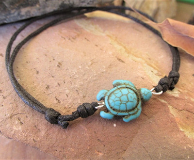 Чакра скъпоценен камък и талисман от лотос - Гривна за глезен със 7 чакри - Йога глезен