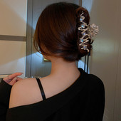 Nou creative femei geometrice gheare de păr fete cleme retro metal par crab agrafe de păr bentita ac accesorii de păr la modă