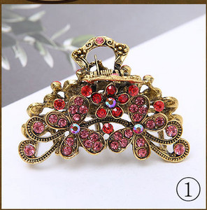 Nou creative femei geometrice gheare de păr fete cleme retro metal par crab agrafe de păr bentita ac accesorii de păr la modă