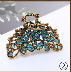 Nou creative femei geometrice gheare de păr fete cleme retro metal par crab agrafe de păr bentita ac accesorii de păr la modă