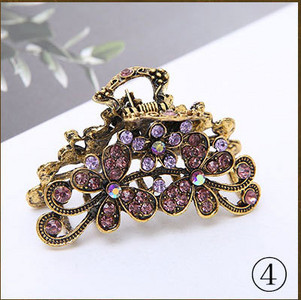 Nou creative femei geometrice gheare de păr fete cleme retro metal par crab agrafe de păr bentita ac accesorii de păr la modă