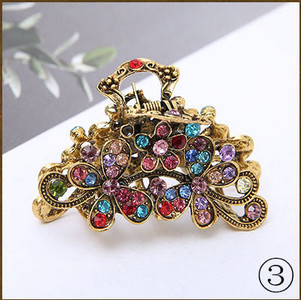 Nou creative femei geometrice gheare de păr fete cleme retro metal par crab agrafe de păr bentita ac accesorii de păr la modă