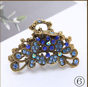 Nou creative femei geometrice gheare de păr fete cleme retro metal par crab agrafe de păr bentita ac accesorii de păr la modă