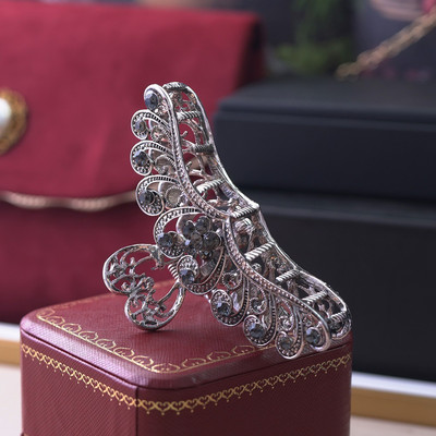 Nou creative femei geometrice gheare de păr fete cleme retro metal par crab agrafe de păr bentita ac accesorii de păr la modă