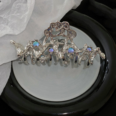 Nou creative femei geometrice gheare de păr fete cleme retro metal par crab agrafe de păr bentita ac accesorii de păr la modă