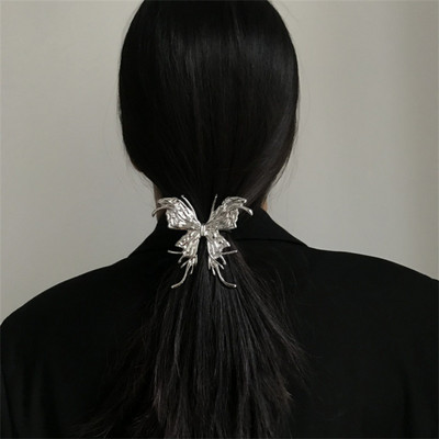 Agrafă de păr fluture în stil coreean de înaltă calitate, agrafă de vânt din metal, agrafă de rechin, accesorii de păr pentru femei