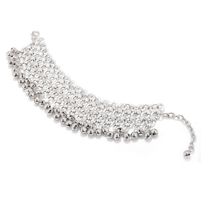 Bohemian Vintage Bells Kulkšnies Apyrankės Kojoms Papuošalai Vasaros Paplūdimys Basai Sandalai Pakabukai Kulkšnies Moteriški Kojų Priedai 1vnt.