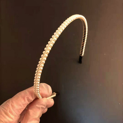 Catwalk, personalitate de lux, culoare, bandă cu strasuri, noua moda baroc, cu margele de cristal, bentită pentru femei 702