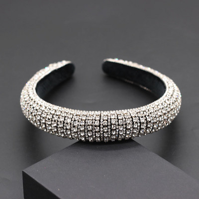 Catwalk, personalitate de lux, culoare, bandă cu strasuri, noua moda baroc, cu margele de cristal, bentită pentru femei 702