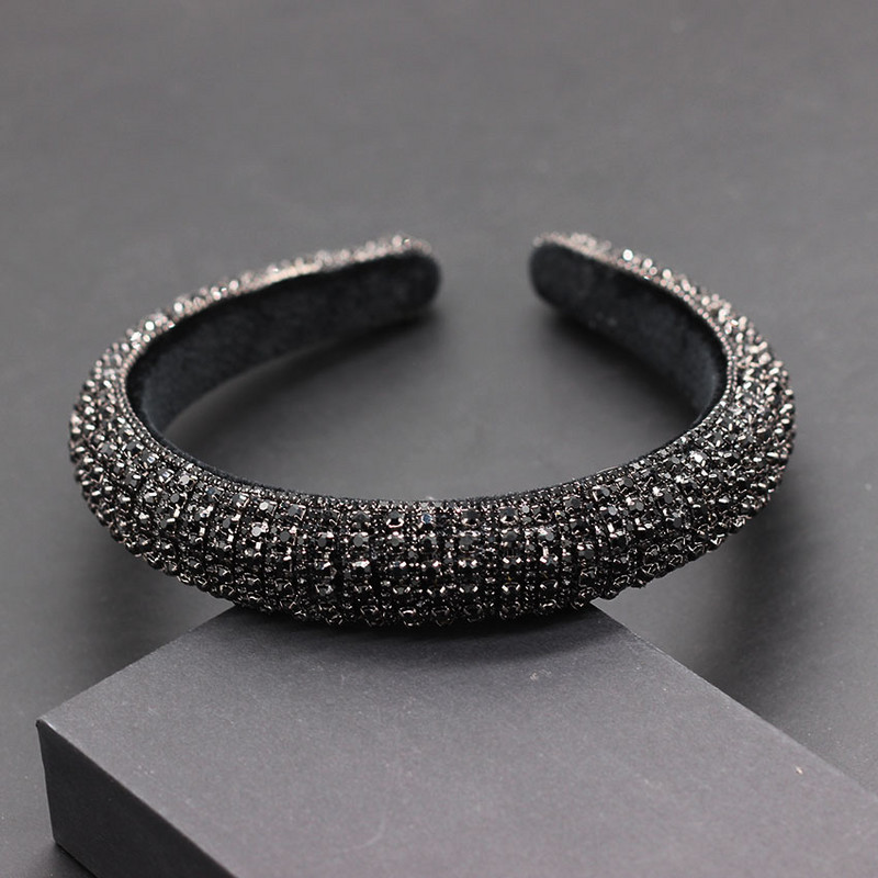 Catwalk, personalitate de lux, culoare, bandă cu strasuri, noua moda baroc, cu margele de cristal, bentită pentru femei 702