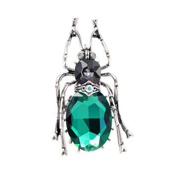 CINDY XIANG Διαθέσιμα 3 χρώματα Crystal Large Beetle καρφίτσες για γυναίκες Μόδα Vintage κόσμημα με καρφίτσα από έντομα Καλό δώρο