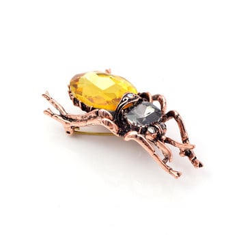 CINDY XIANG Διαθέσιμα 3 χρώματα Crystal Large Beetle καρφίτσες για γυναίκες Μόδα Vintage κόσμημα με καρφίτσα από έντομα Καλό δώρο