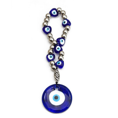 EVIL EYE aliaj Fatima mână bufniță fluture sticlă albastru turcesc Evil Eye pandantiv pentru agățat perete decor pentru casă living mașină