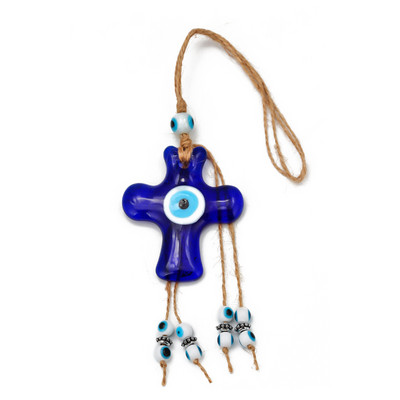 EVIL EYE aliaj Fatima mână bufniță fluture sticlă albastru turcesc Evil Eye pandantiv pentru agățat perete decor pentru casă living mașină