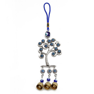 EVIL EYE aliaj Fatima mână bufniță fluture sticlă albastru turcesc Evil Eye pandantiv pentru agățat perete decor pentru casă living mașină