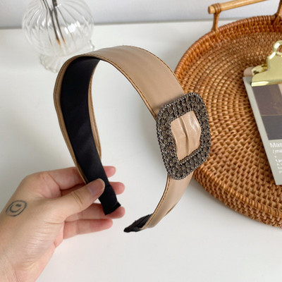 Banda de păr pentru femei la modă nouă Bandă laterală lată Turban cu noduri încrucișate Articole pentru cap clasice cu dungi Accesorii pentru păr pentru fete Livrare picătură