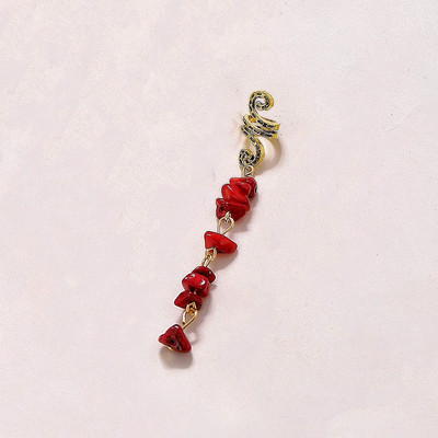 Bijuterii de păr cu pandantiv din piatră naturală colorată, pentru împletituri, accesorii pentru dreadlock de cristal, brelocuri pentru păr, accesorii pentru cap pentru femei, dreadlock