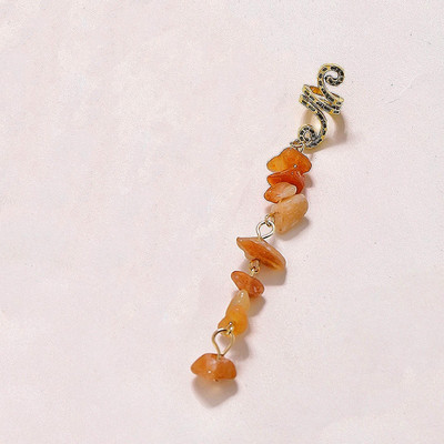 Bijuterii de păr cu pandantiv din piatră naturală colorată, pentru împletituri, accesorii pentru dreadlock de cristal, brelocuri pentru păr, accesorii pentru cap pentru femei, dreadlock