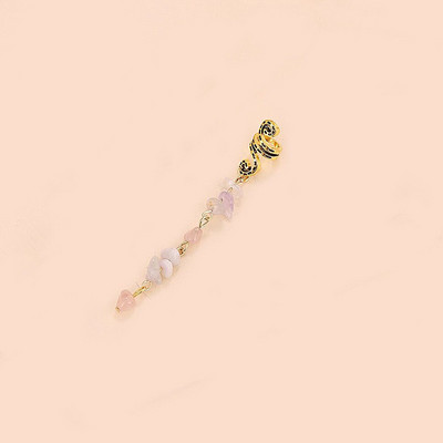 Bijuterii de păr cu pandantiv din piatră naturală colorată, pentru împletituri, accesorii pentru dreadlock de cristal, brelocuri pentru păr, accesorii pentru cap pentru femei, dreadlock