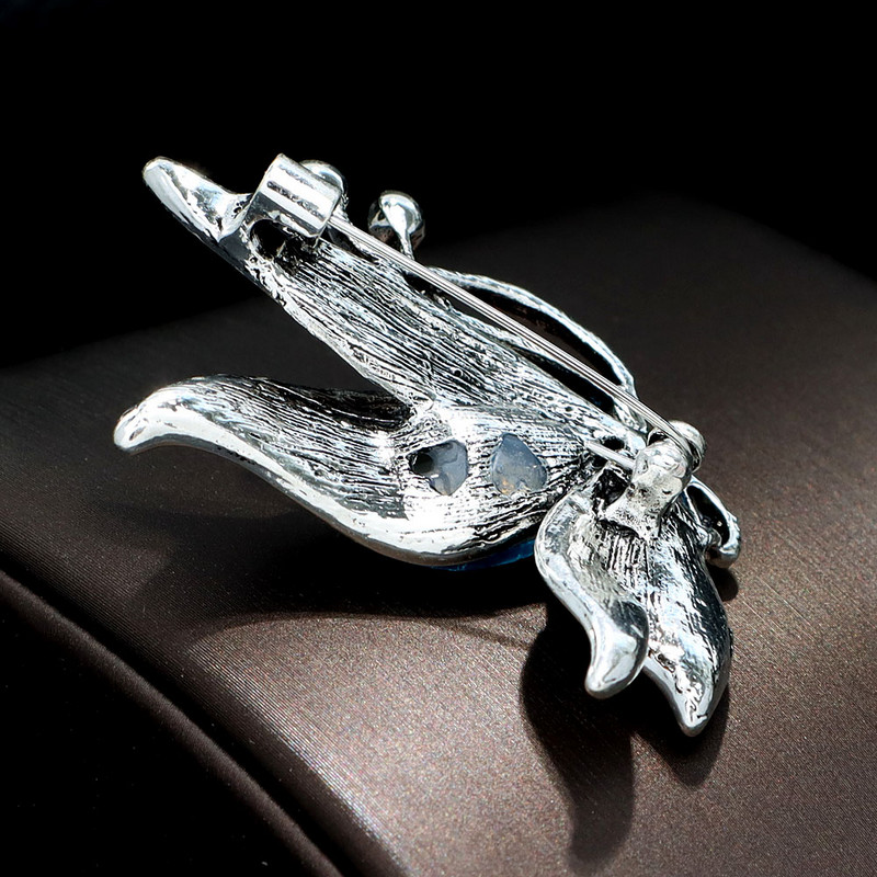 CINDY XIANG broșe fluture cu strasuri pentru femei, insecte de modă, 4 culori disponibile, bijuterii pentru petrecerea de nuntă, de înaltă calitate