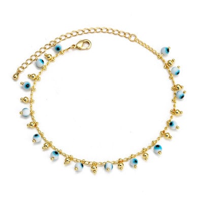 Lucky Eye Drip Oil Colorful Evil Eye Charm Гривна Регулируема Moon Star Heart Fatima Hand Гривна за жени Момичета Мъже BE824