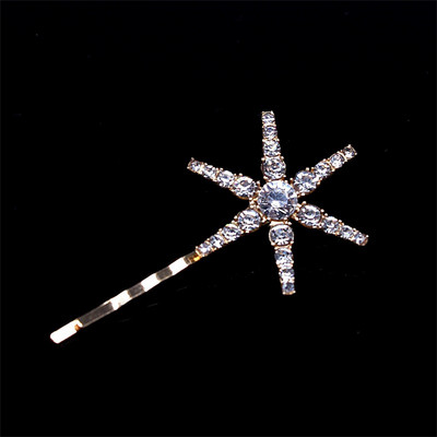 Star Strass Agraf de păr Vintage Femei Clip de păr Moon Star Accele de păr Accesorii Păr de nuntă Bijuterii de mireasă design nou-nouț