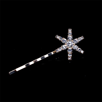 Star Strass Agraf de păr Vintage Femei Clip de păr Moon Star Accele de păr Accesorii Păr de nuntă Bijuterii de mireasă design nou-nouț