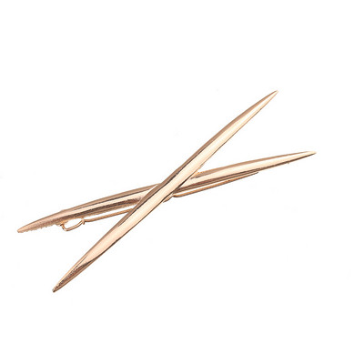 Bijuterii de modă Clip de păr de epocă Culoare argintie Culoare aurie Frunze punk Pieptene Ace de păr Femei Fete Accesorii de petrecere Clip din aliaj Hai